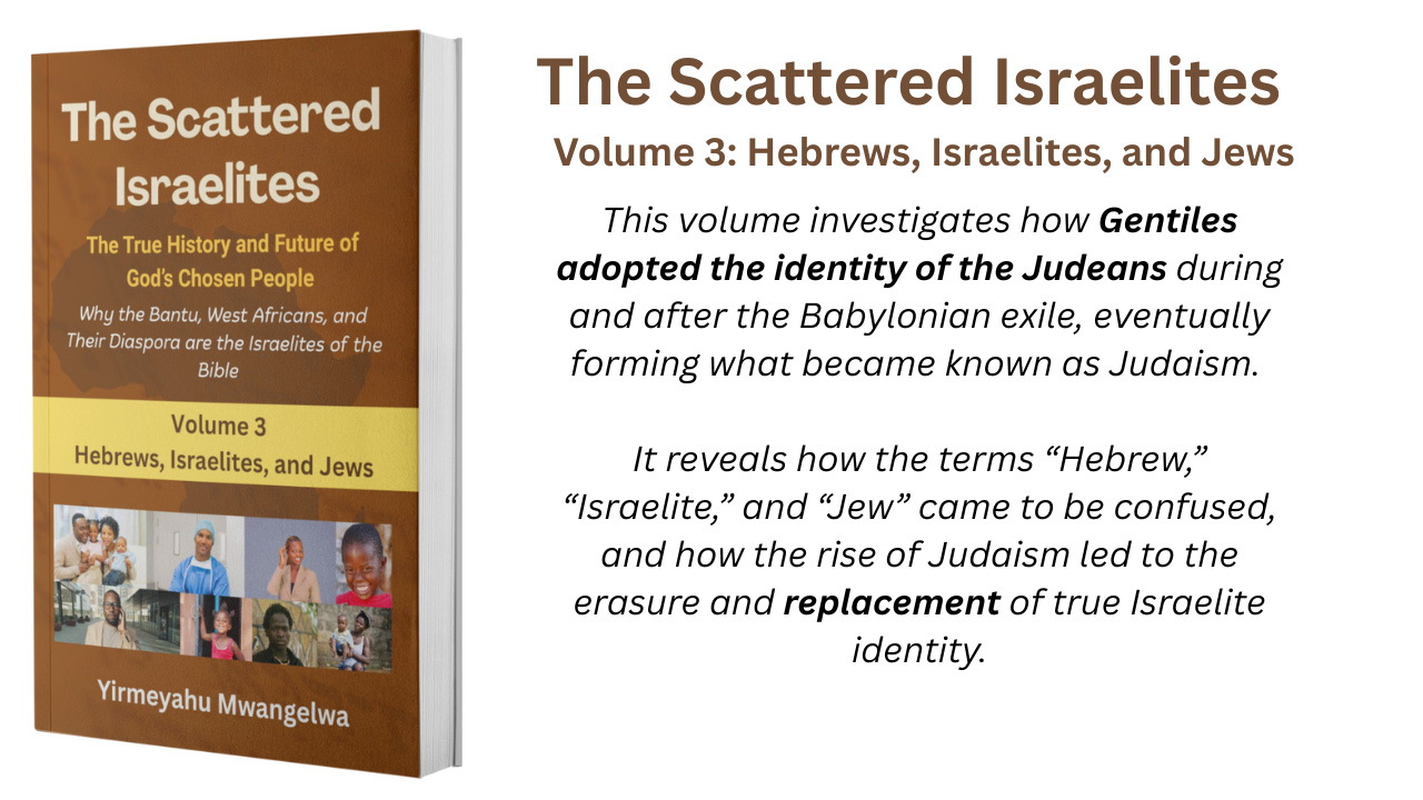 Volume 3: Hebrews, Israelites, and Jews